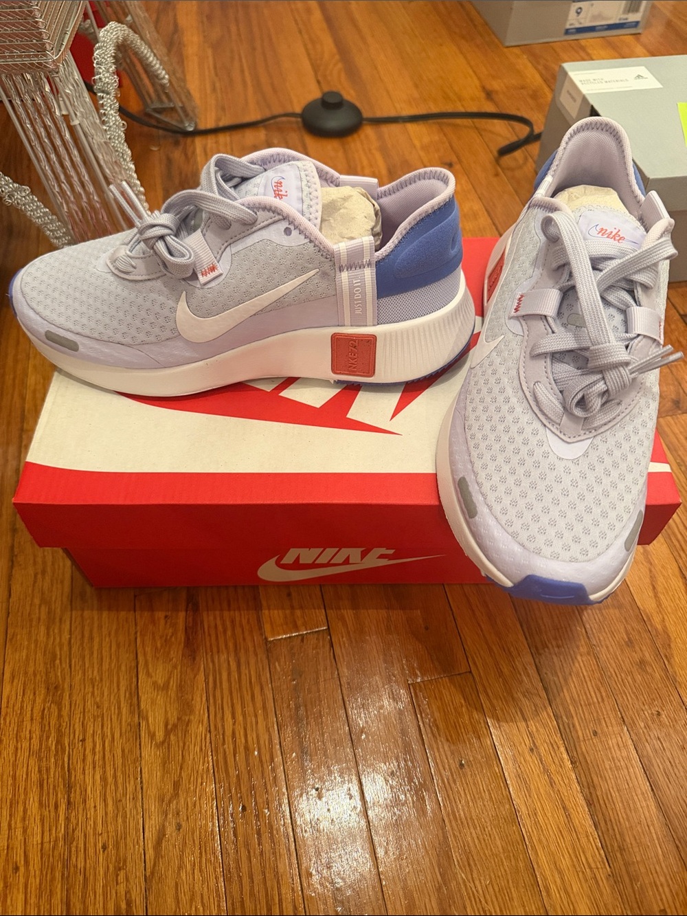 Nike women’s Lavender and Blue Casual Sneakers